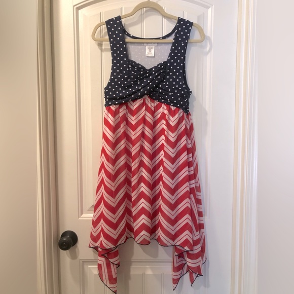 Bonnie Jean girls Patriotic dress - Picture 1 of 3